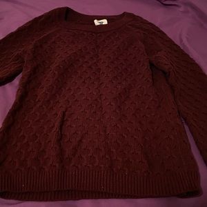 Burgundy Old Navy Women’s Sweater